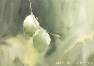 painting: Green Mangoes